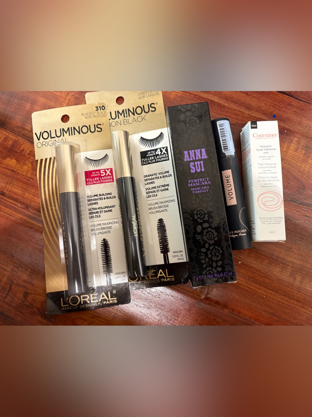 New Mascara Bundle- Black (L’Oréal, Anna Sui, Yves Rocher, etc)